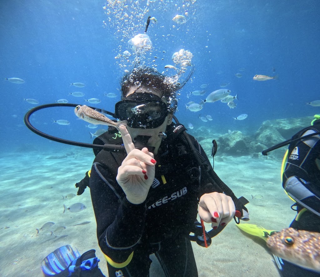 Vertical Scuba Diving