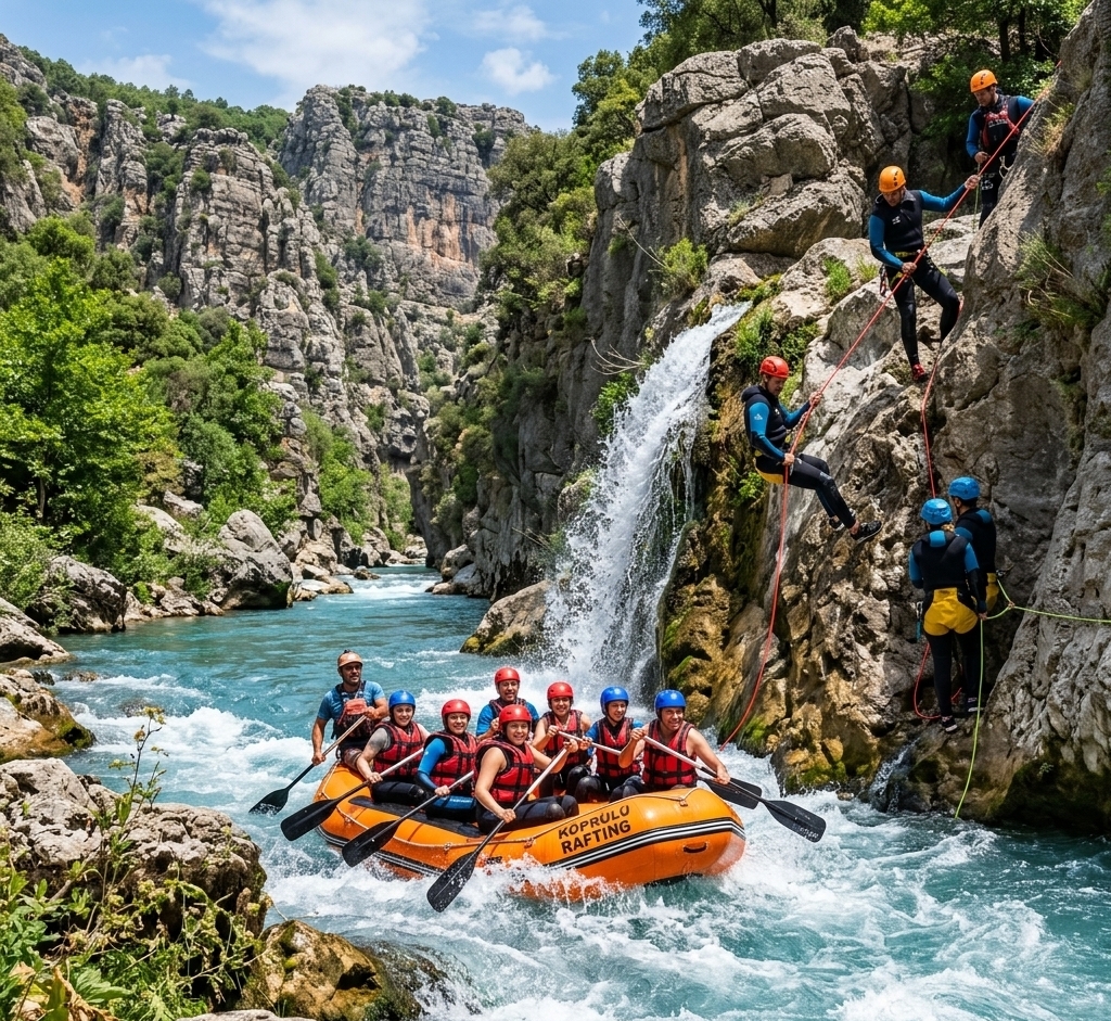 Antalya Rafting Turu Köprülü Kanyon Raftingo Tours